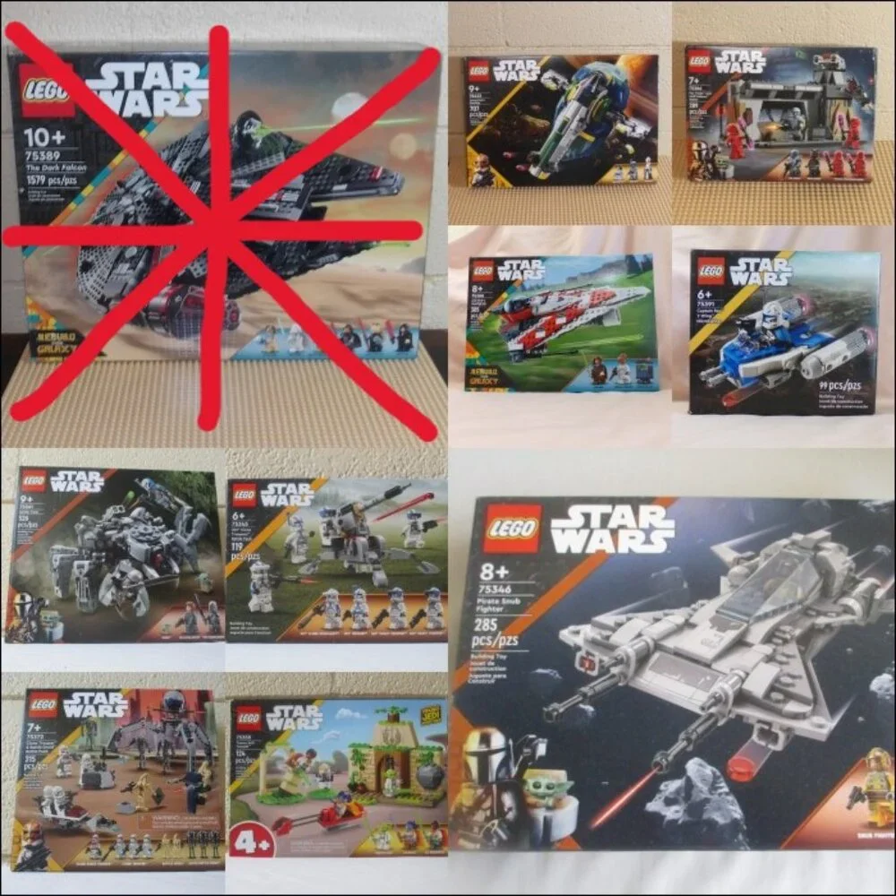 LEGO Empty Box Only – Star Wars Animal Crossing Friends City Space Ninjago +More